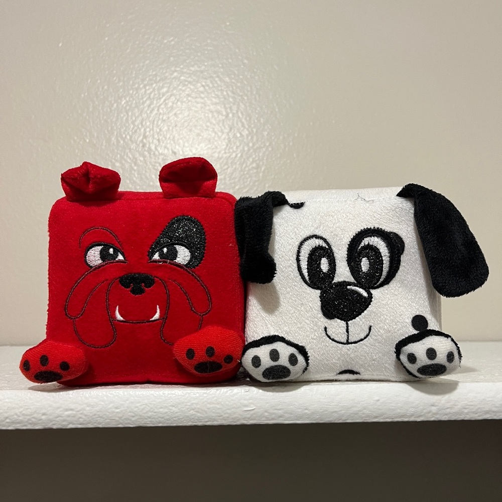 Dog plushies